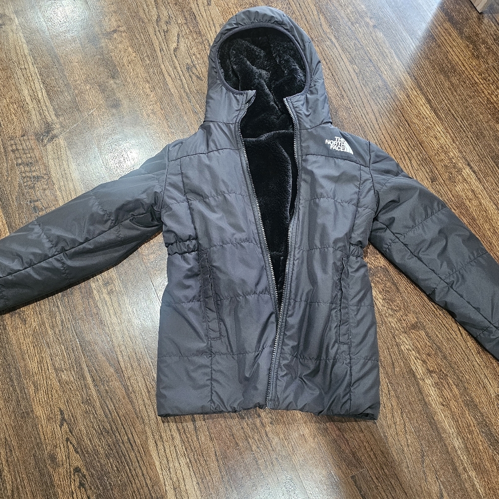 The North Face Kids Puffer Jacket in Dark Gray